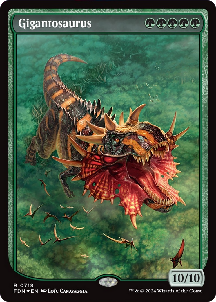 Gigantosaurus (Full Art) [Foundations] | Odin's Place