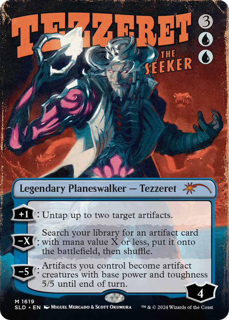 Tezzeret the Seeker (1619) [Secret Lair Drop Series] | Odin's Place