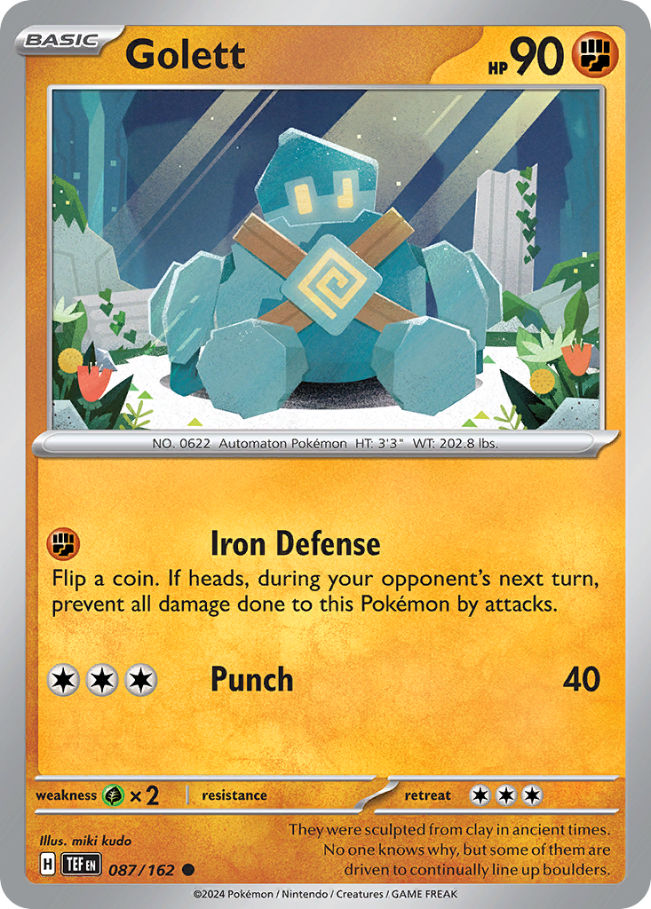 Golett (087/162) [Scarlet & Violet: Temporal Forces] | Odin's Place