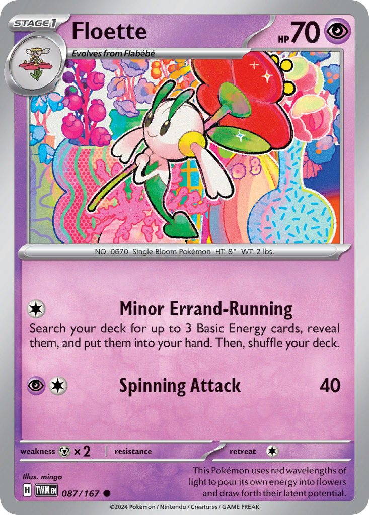 Floette (087/167) [Scarlet & Violet: Twilight Masquerade] | Odin's Place