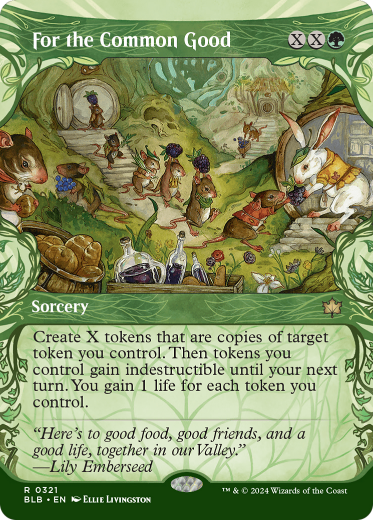 For the Common Good (Showcase) [Bloomburrow] | Odin's Place
