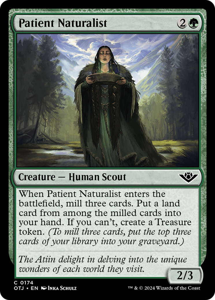 Patient Naturalist [Outlaws of Thunder Junction] | Odin's Place