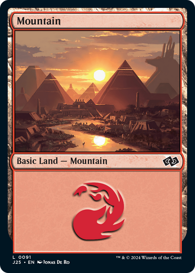 Mountain (91) [Foundations Jumpstart] | Odin's Place