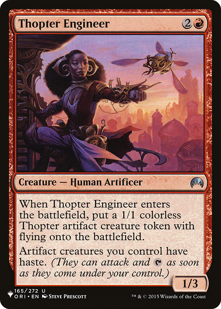 Thopter Engineer [The List] | Odin's Place