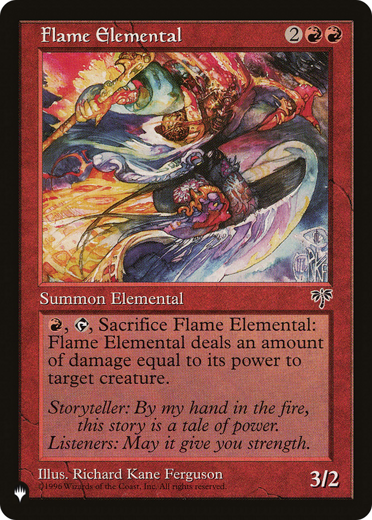 Flame Elemental [The List] | Odin's Place
