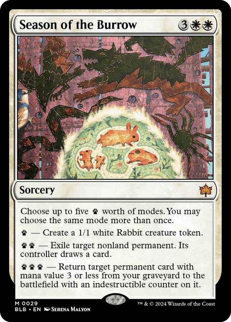 Season of the Burrow [Bloomburrow] | Odin's Place