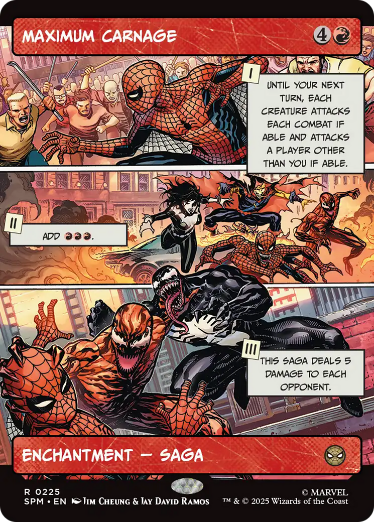 Maximum Carnage (Borderless) [Marvel's Spider-Man] | Odin's Place