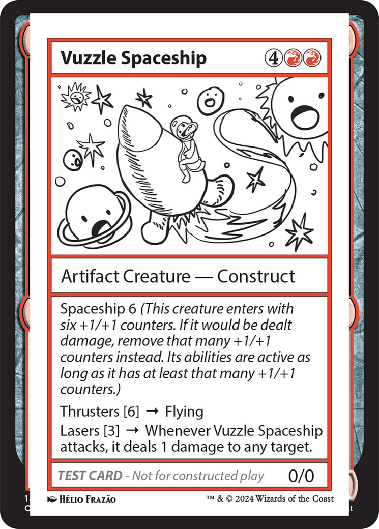 Vuzzle Spaceship [Mystery Booster 2 Playtest Cards] | Odin's Place
