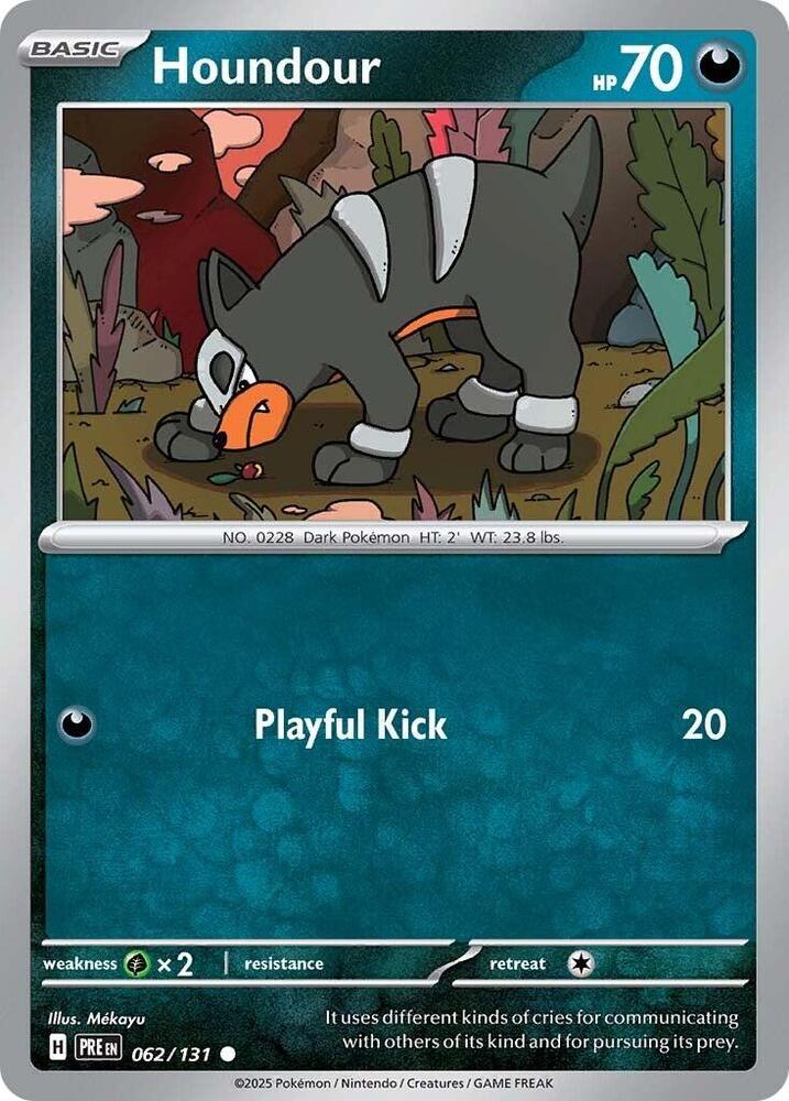 Houndour (062/131) [Scarlet & Violet: Prismatic Evolutions] | Odin's Place