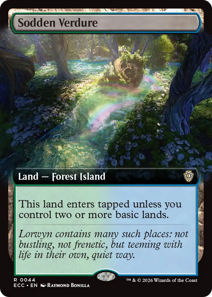 Sodden Verdure (Extended Art) [Lorwyn Eclipsed Commander] | Odin's Place