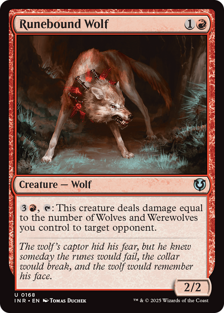Runebound Wolf [Innistrad Remastered] | Odin's Place