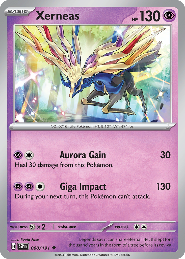 Xerneas (088/191) [Scarlet & Violet: Surging Sparks] | Odin's Place