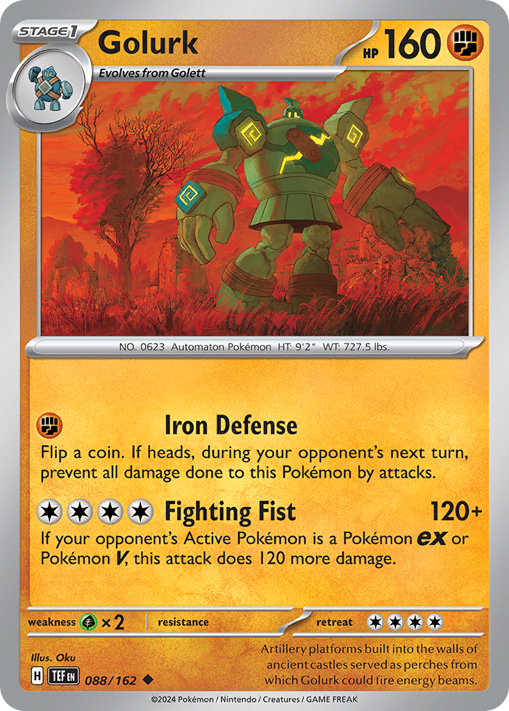 Golurk (088/162) [Scarlet & Violet: Temporal Forces] | Odin's Place