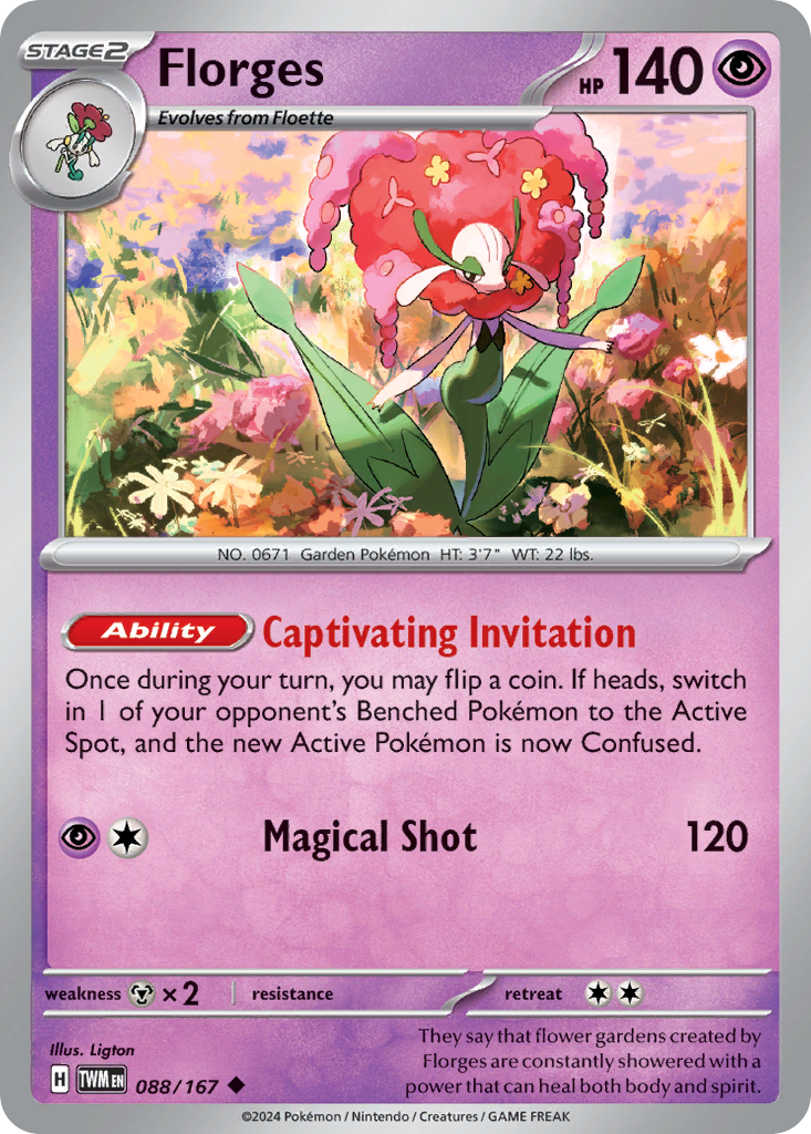 Florges (088/167) [Scarlet & Violet: Twilight Masquerade] | Odin's Place
