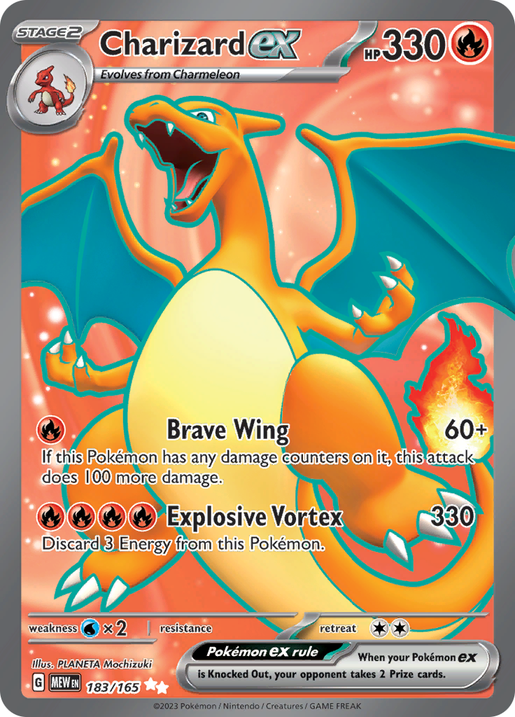 Charizard ex (183/165) [Scarlet & Violet 151] | Odin's Place