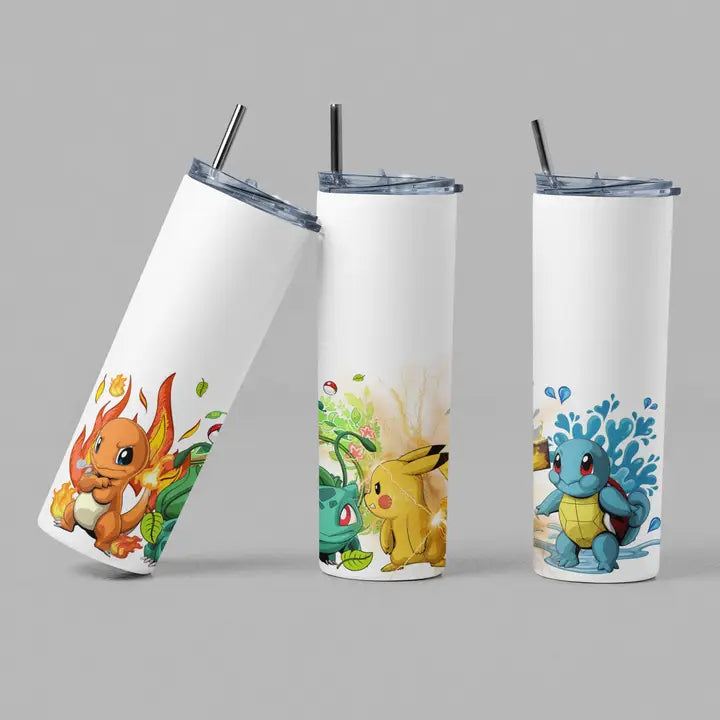 The Geek Boutique: Starters Video Game Anime Theme Tumbler | Odin's Place