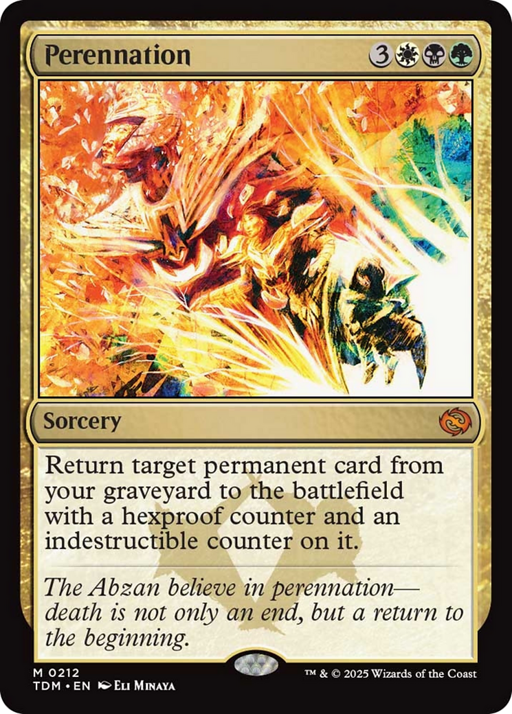 Perennation [Tarkir: Dragonstorm] | Odin's Place