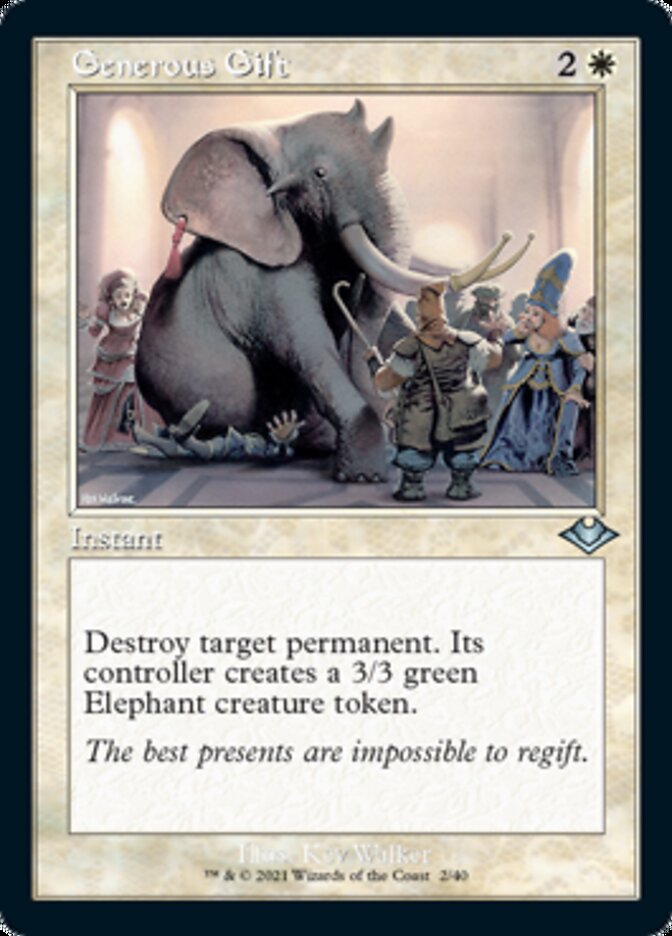 Generous Gift (Retro) [Modern Horizons] | Odin's Place