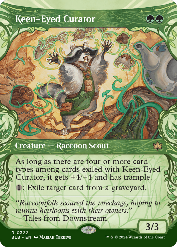 Keen-Eyed Curator (Showcase) [Bloomburrow] | Odin's Place