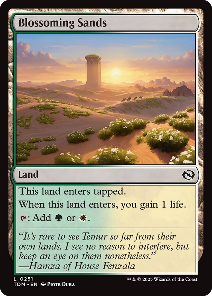 Blossoming Sands [Tarkir: Dragonstorm] | Odin's Place