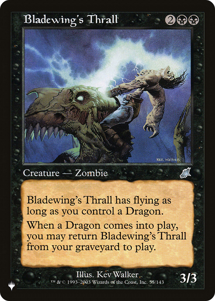 Bladewing's Thrall [The List] | Odin's Place