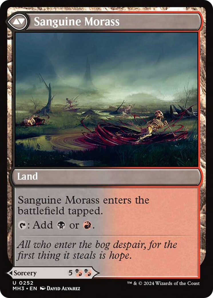 Bloodsoaked Insight // Sanguine Morass [Modern Horizons 3] | Odin's Place
