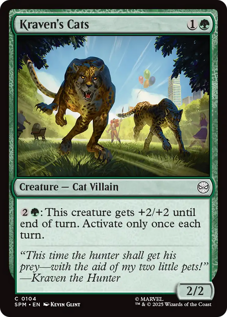 Kraven's Cats [Marvel's Spider-Man] | Odin's Place