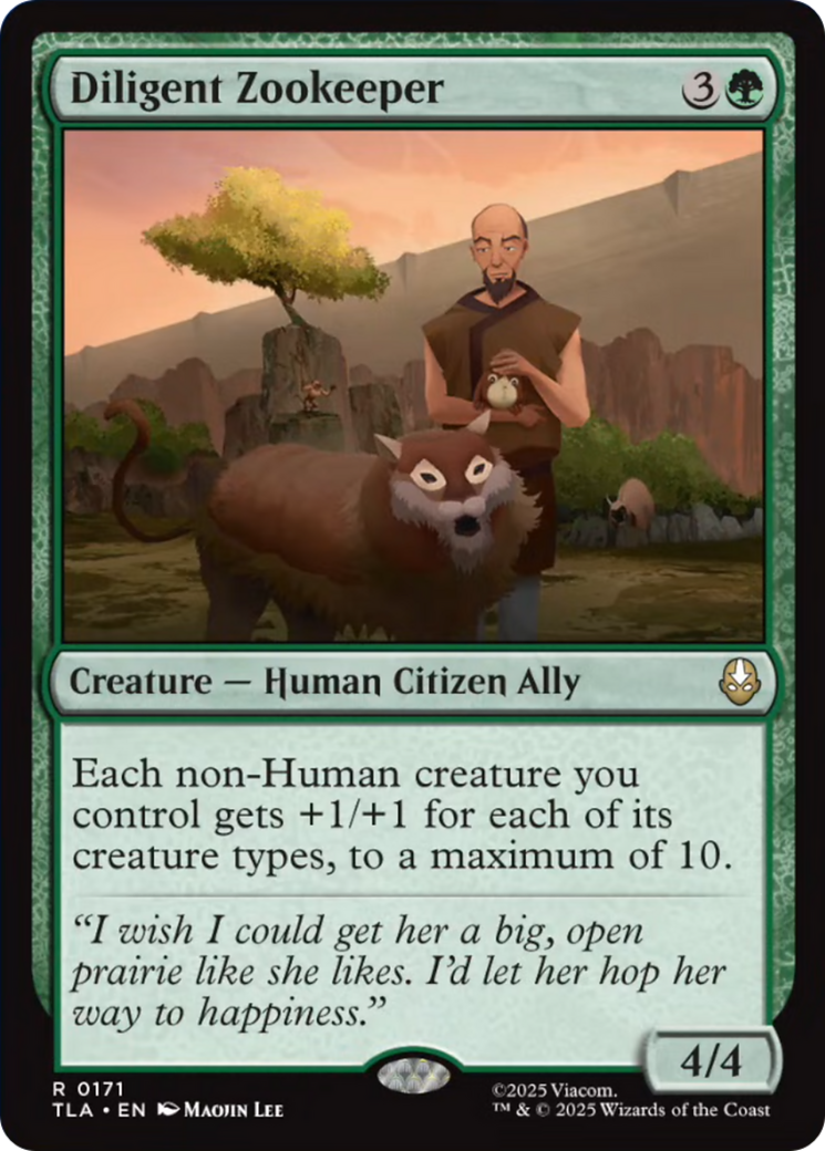 Diligent Zookeeper [Avatar: The Last Airbender] | Odin's Place