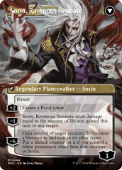 Sorin of House Markov // Sorin, Ravenous Neonate (Borderless) [Modern Horizons 3] | Odin's Place