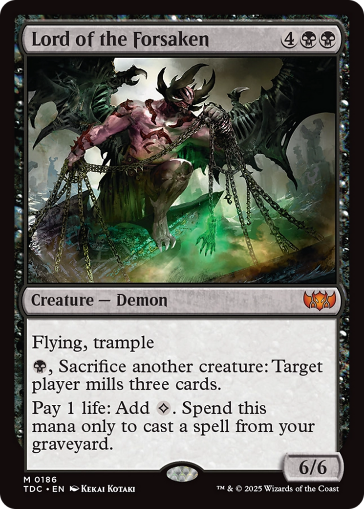 Lord of the Forsaken [Tarkir: Dragonstorm Commander] | Odin's Place