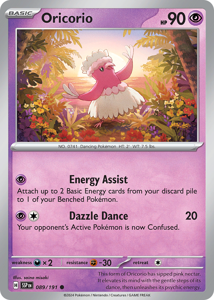Oricorio (089/191) [Scarlet & Violet: Surging Sparks] | Odin's Place
