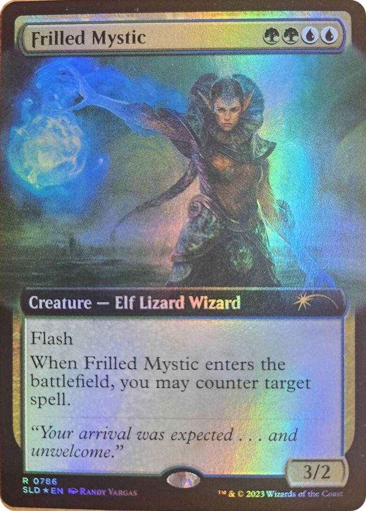 Frilled Mystic (Extended Art) [Secret Lair Drop Series] | Odin's Place
