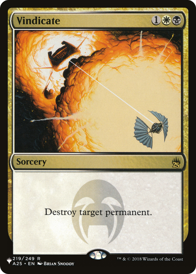 Vindicate [The List] | Odin's Place