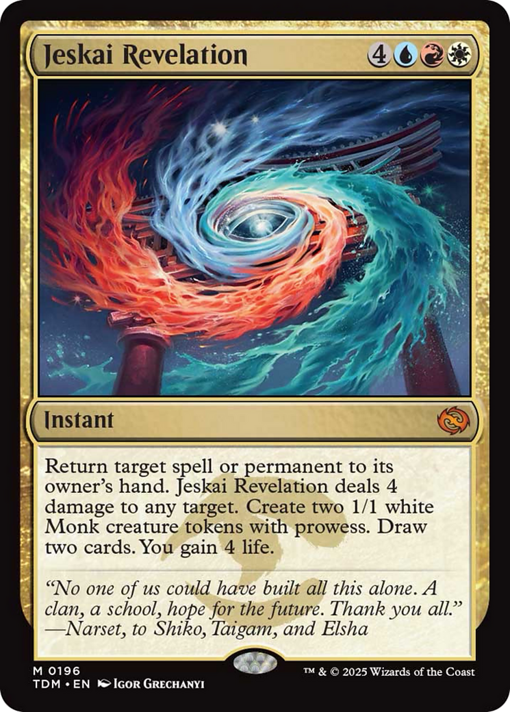 Jeskai Revelation [Tarkir: Dragonstorm] | Odin's Place