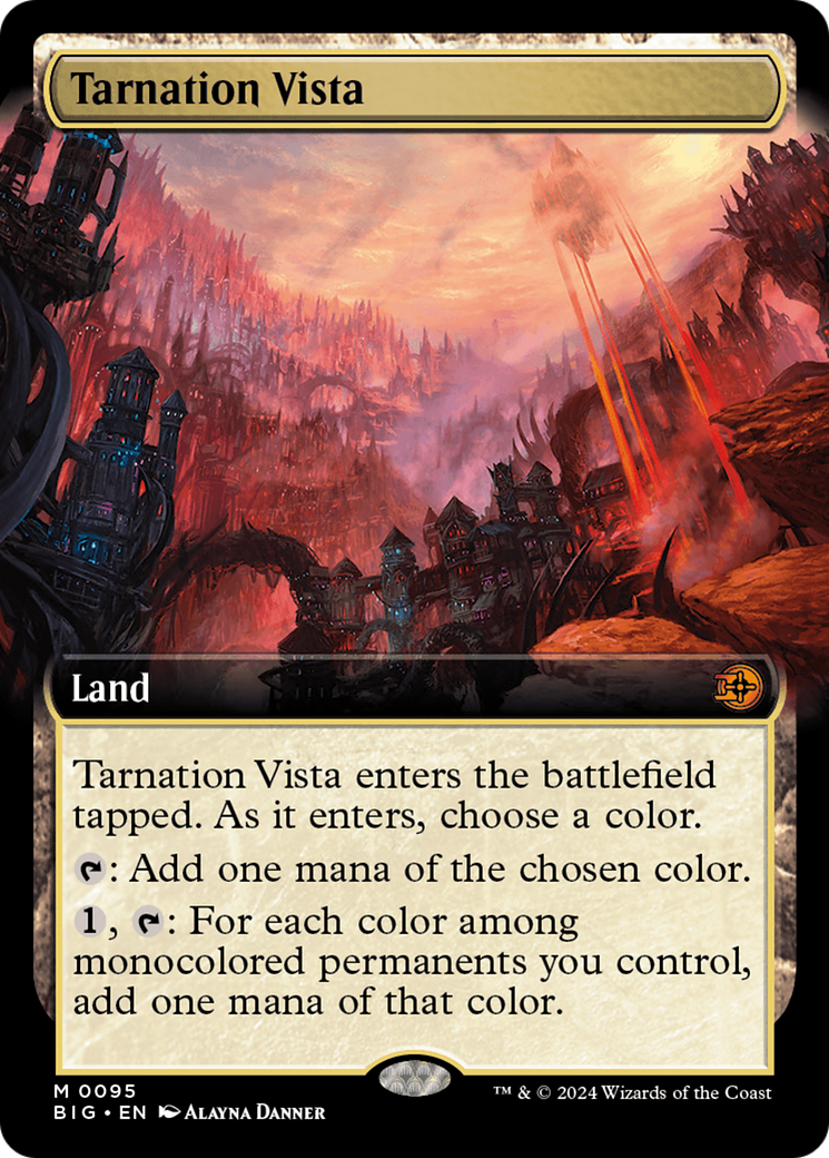 Tarnation Vista (Extended Art) [Outlaws of Thunder Junction: The Big Score] | Odin's Place