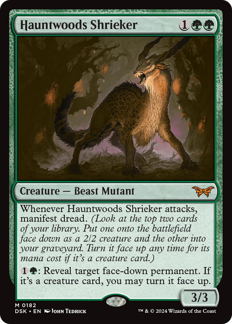 Hauntwoods Shrieker [Duskmourn: House of Horror] | Odin's Place