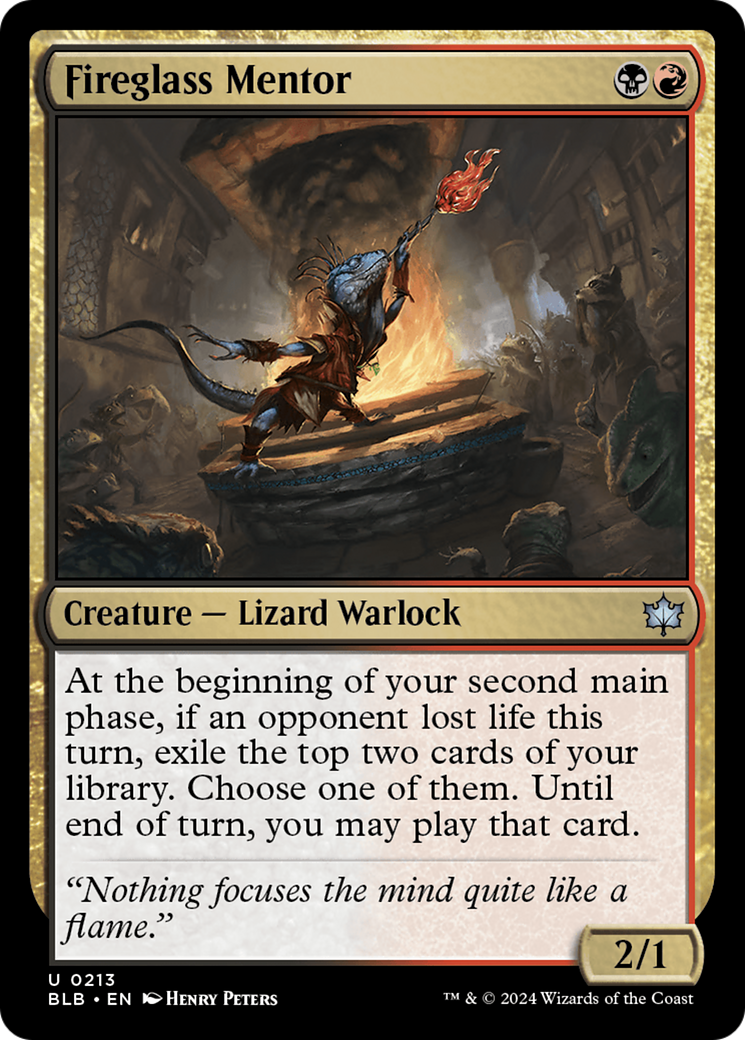 Fireglass Mentor [Bloomburrow] | Odin's Place