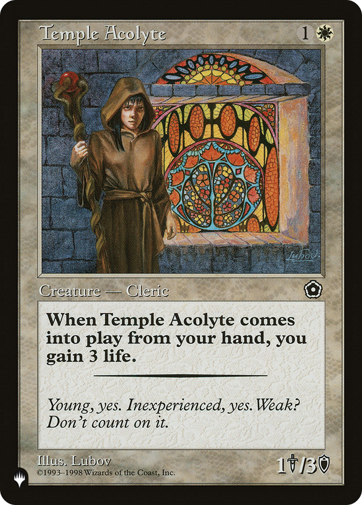 Temple Acolyte [The List] | Odin's Place