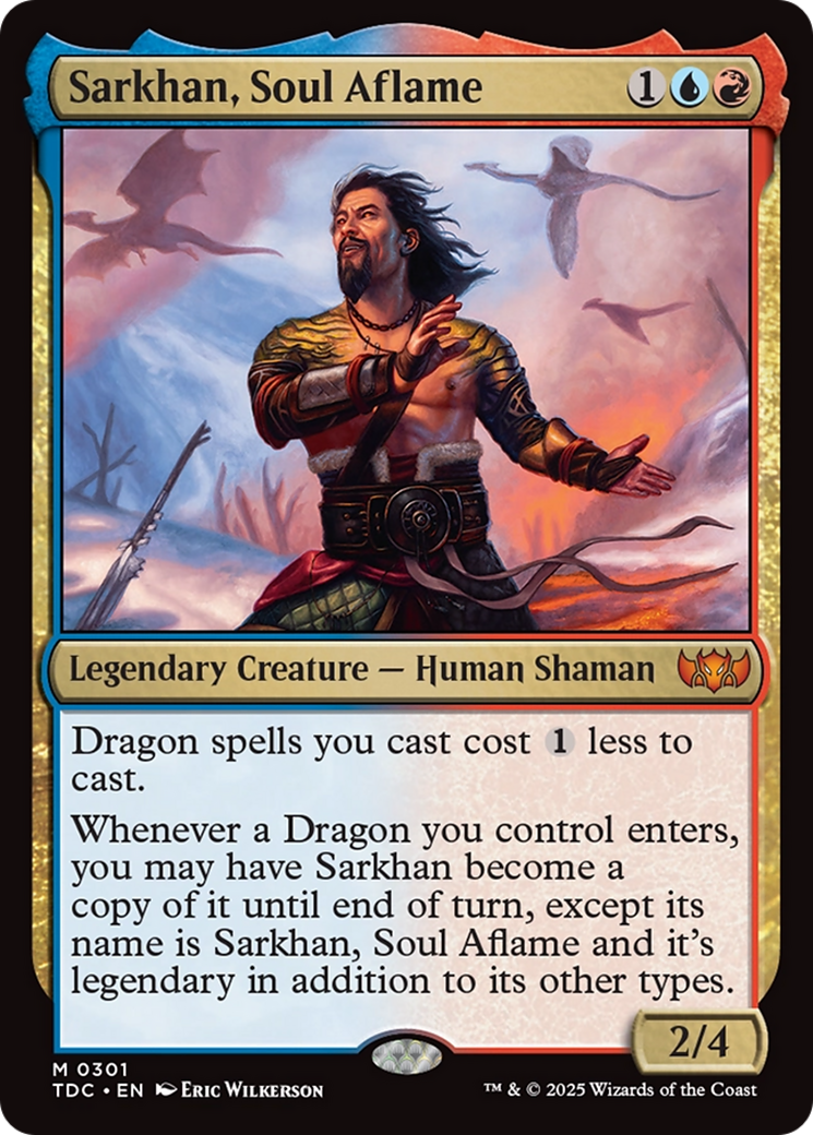 Sarkhan, Soul Aflame [Tarkir: Dragonstorm Commander] | Odin's Place