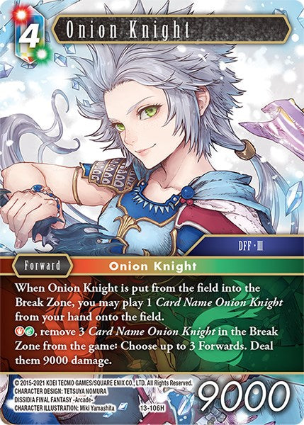 Onion Knight [Opus XIII: Crystal Radiance] | Odin's Place