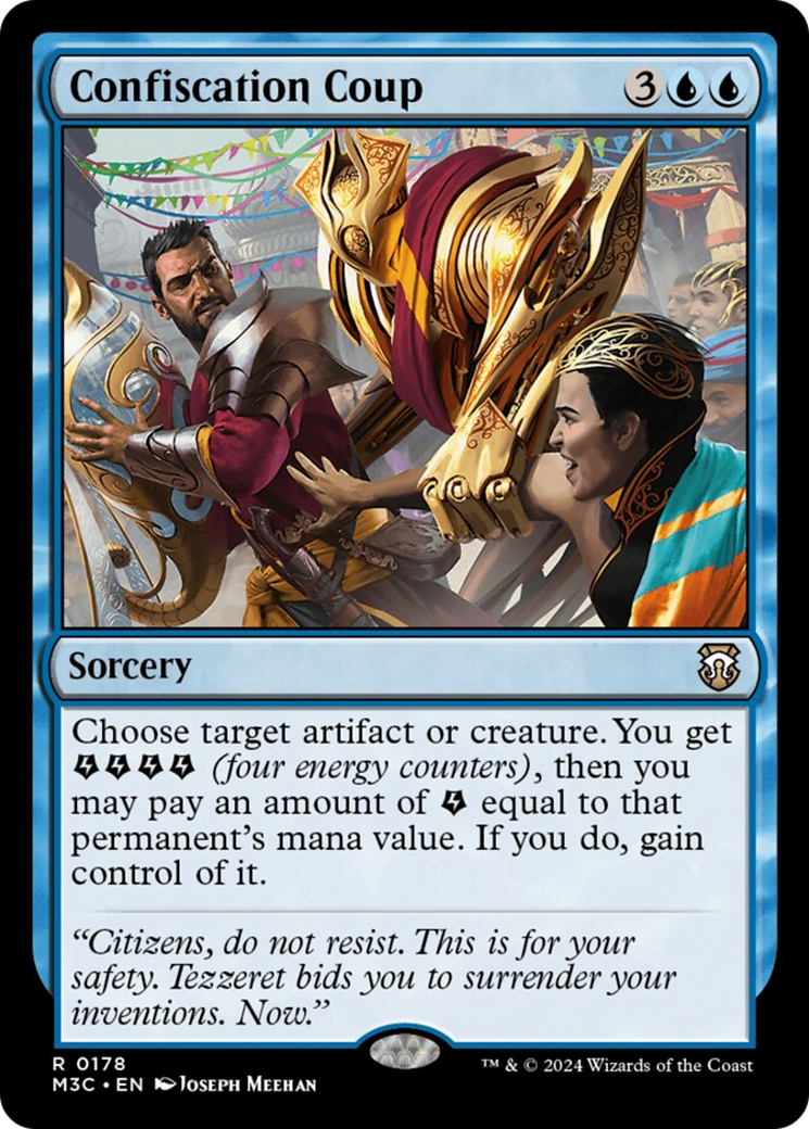 Confiscation Coup (Ripple Foil) [Modern Horizons 3 Commander] | Odin's Place