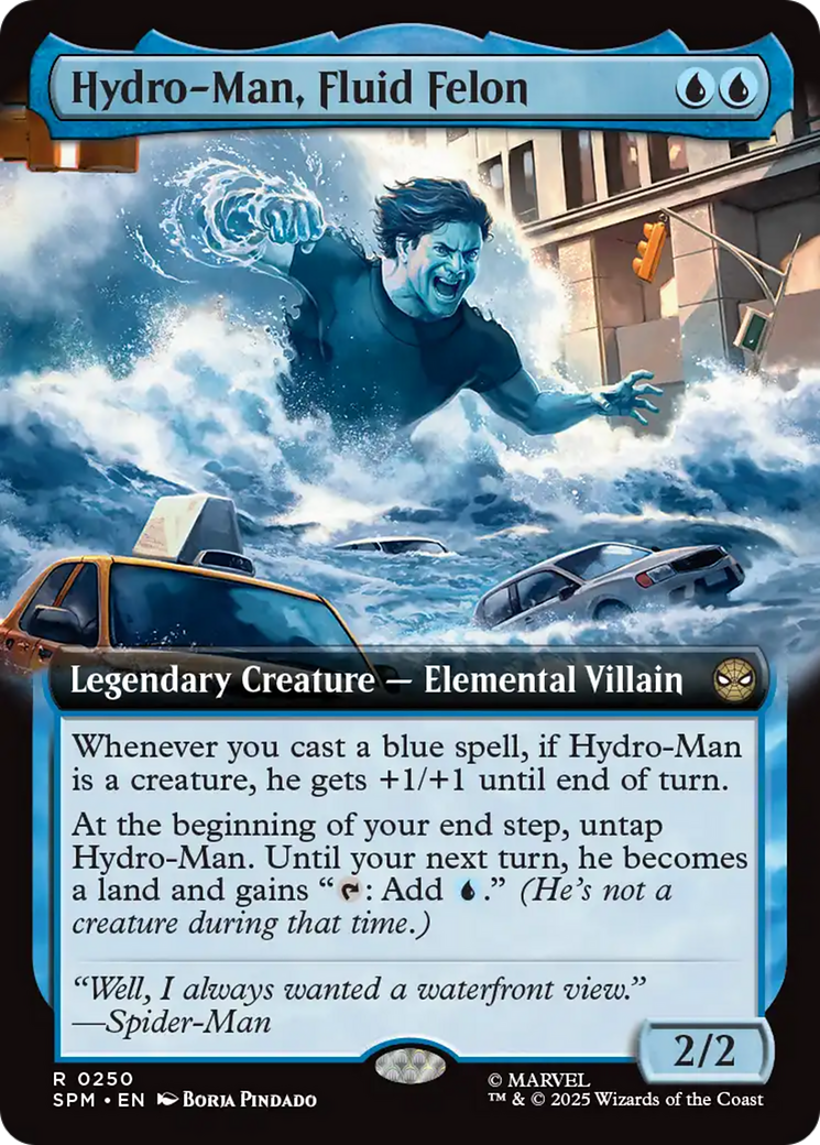 Hydro-Man, Fluid Felon (Extended Art) [Marvel's Spider-Man] | Odin's Place