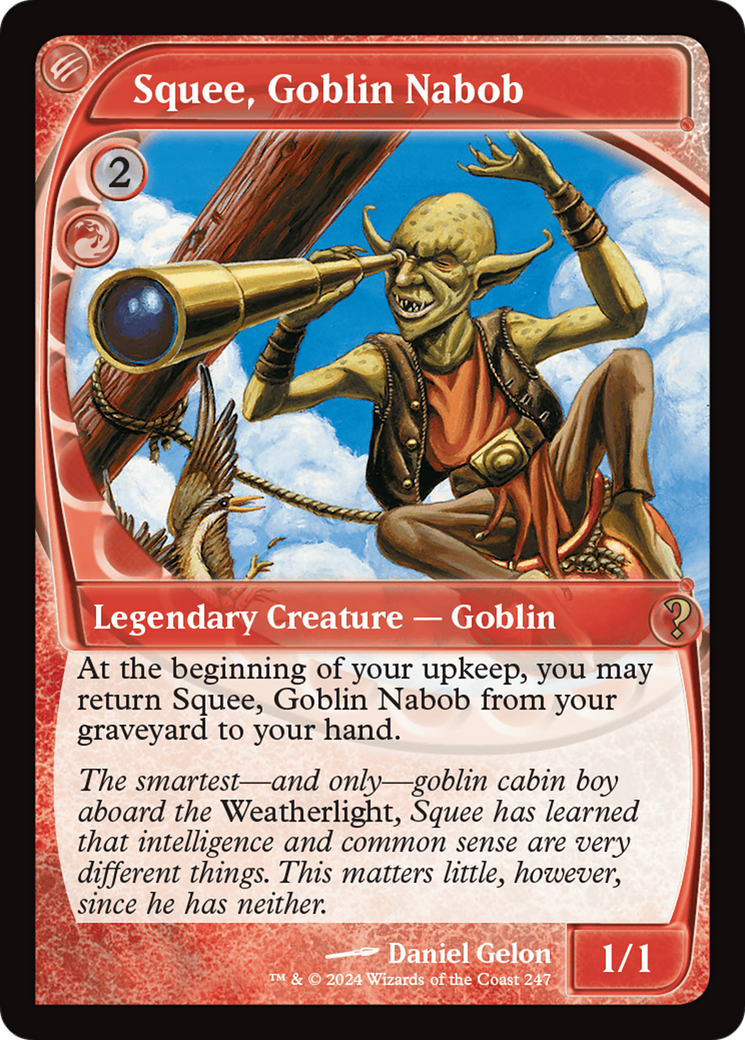 Squee, Goblin Nabob (Future Sight) [Mystery Booster 2] | Odin's Place
