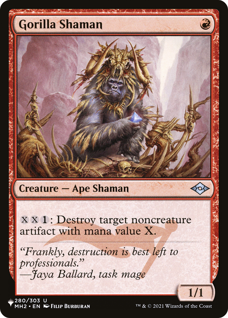 Gorilla Shaman [The List] | Odin's Place