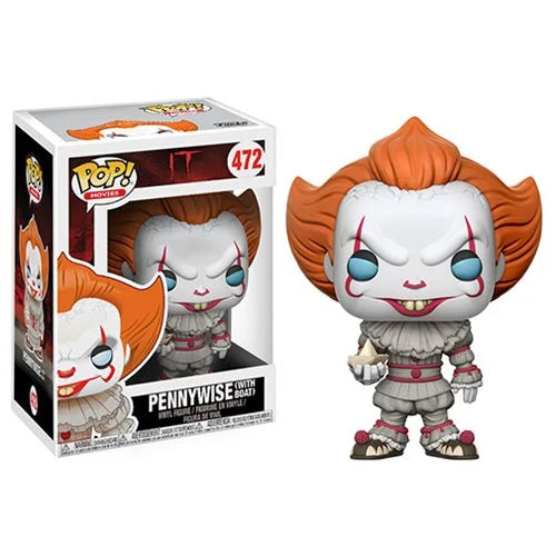 Funko Pop! It Movie Pennywise W/Boat Vinyl Figure | Odin's Place