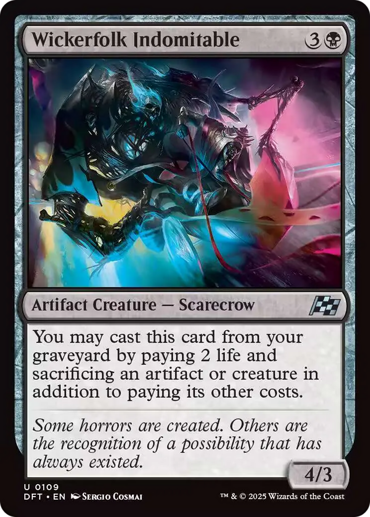 Wickerfolk Indomitable [Aetherdrift] | Odin's Place