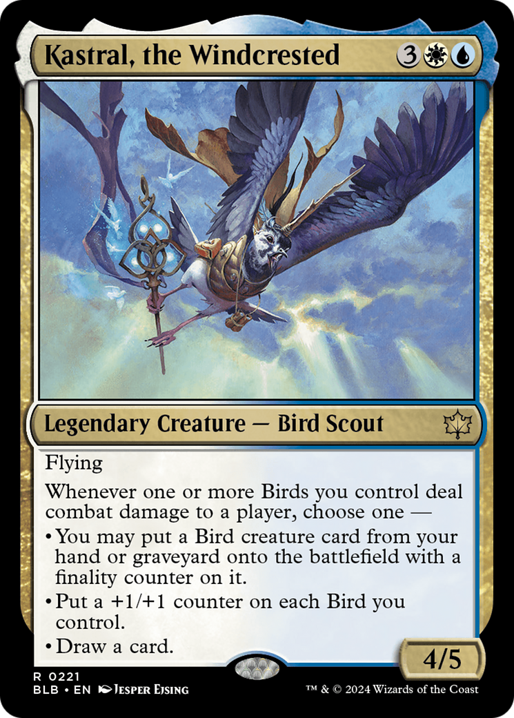 Kastral, the Windcrested [Bloomburrow] | Odin's Place