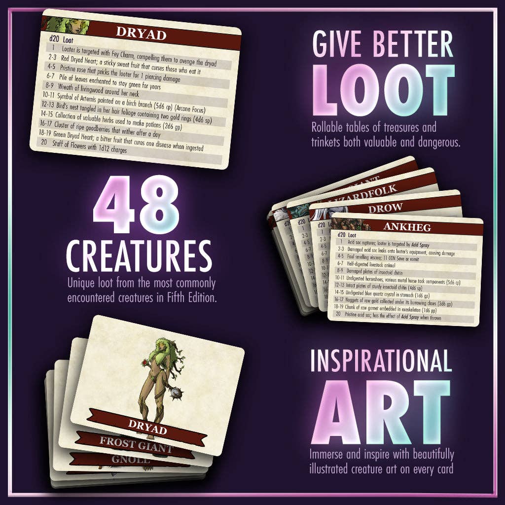 The Deck of Loot: Core Pack 2 - CR 5-10 | Odin's Place