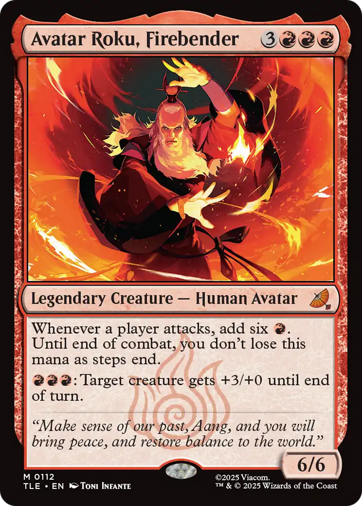 Avatar Roku, Firebender [Avatar: The Last Airbender: Eternal-Legal] | Odin's Place