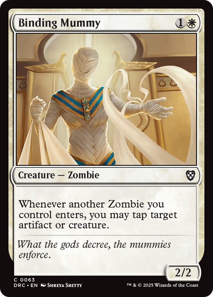 Binding Mummy [Aetherdrift Commander] | Odin's Place